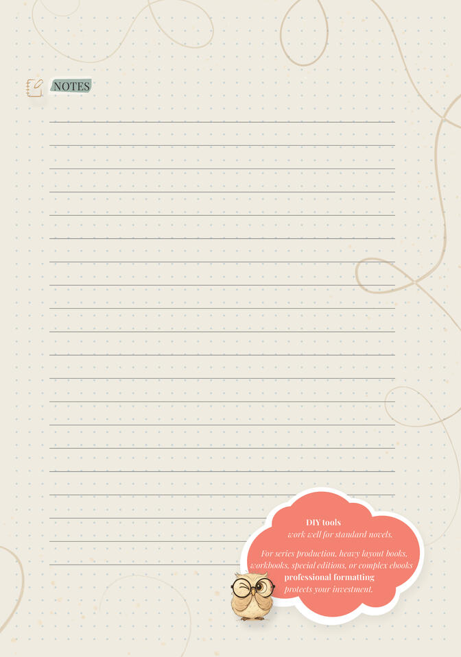 Publishing Companiong - Formatting 2